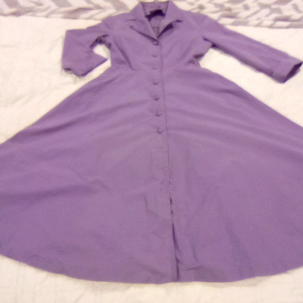 J Peterman grey dress
